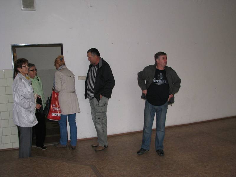Setkání učitelů v Masarykově škole v Šumperku.