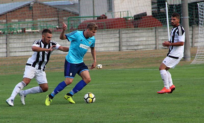 Fotbalisté FC Želatovice porazili FK Jeseník 1:0.