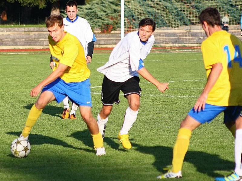 Šumperk versus Nový Jičín (bílé dresy).