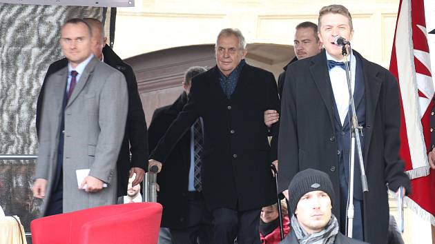 Prezident Miloš Zeman na návštěvě Mohelnice