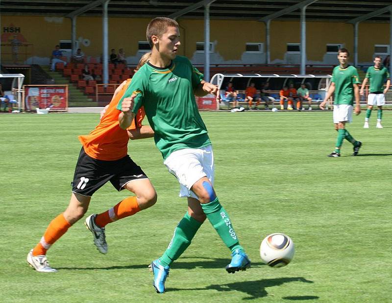 Uničov versus Velké Losiny (oranžové dresy)