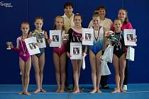 Mladým šumperským gymnastkám se v říjnu dařilo.