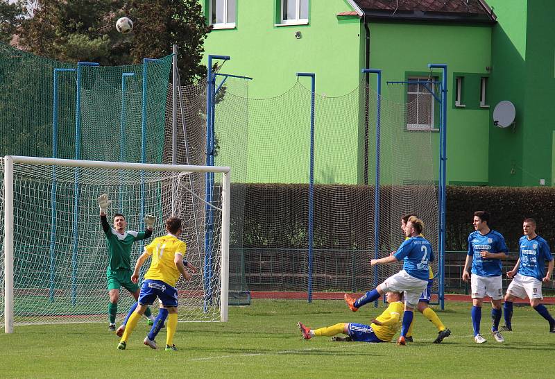 Šumperští fotbalisté na jaře poprvé přišli o body, doma remizovali s Břeclaví 1:1.