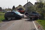 V Petrově nad Desnou došlo ke srážce dvou automobilů. Nehoda se obešla bez zranění.