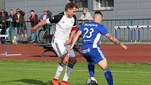 V divizním krajském derby se radují fotbalisté Šumperku, doma těsně porazili 1. HFK Olomouc.