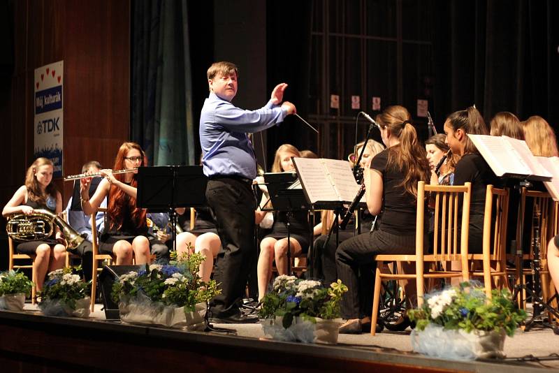 Koncert ke 20. výročí Dechového orchestru Základní  umělecké školy v Zábřehu.