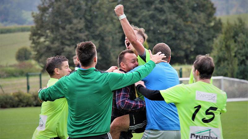 Fotbalisté Rapotína porazili v derby sousední Velké Losiny