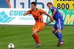 Fotbalisté Sigmy Olomouc B (v modrém) remizovali se Zábřehem 0:0.