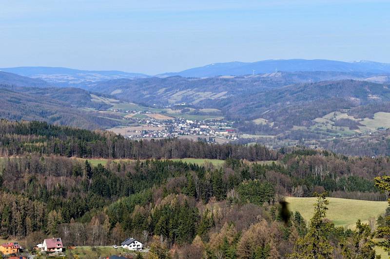 Otevření nadhledny na vrchu Háječek u Zborova