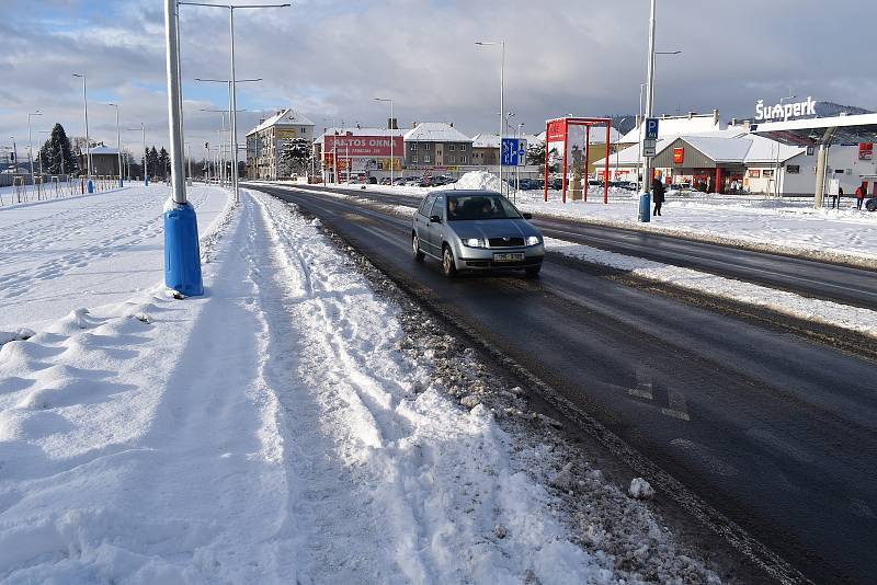 Nový přestupní terminál Šumperk - autobusové nádraží.