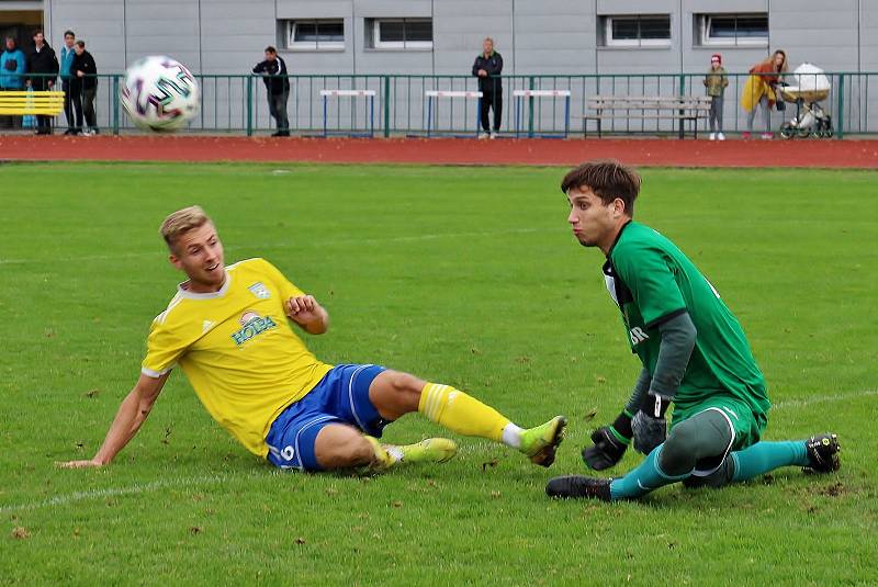 Fotbalisté Šumperku porazili v krajském derby Přerov