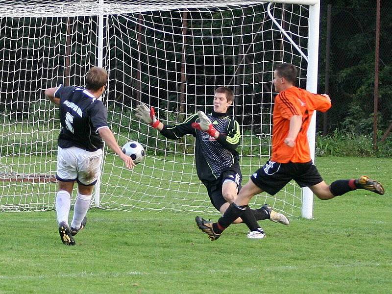 Oskava versus Kozlovice (oranžové dresy)