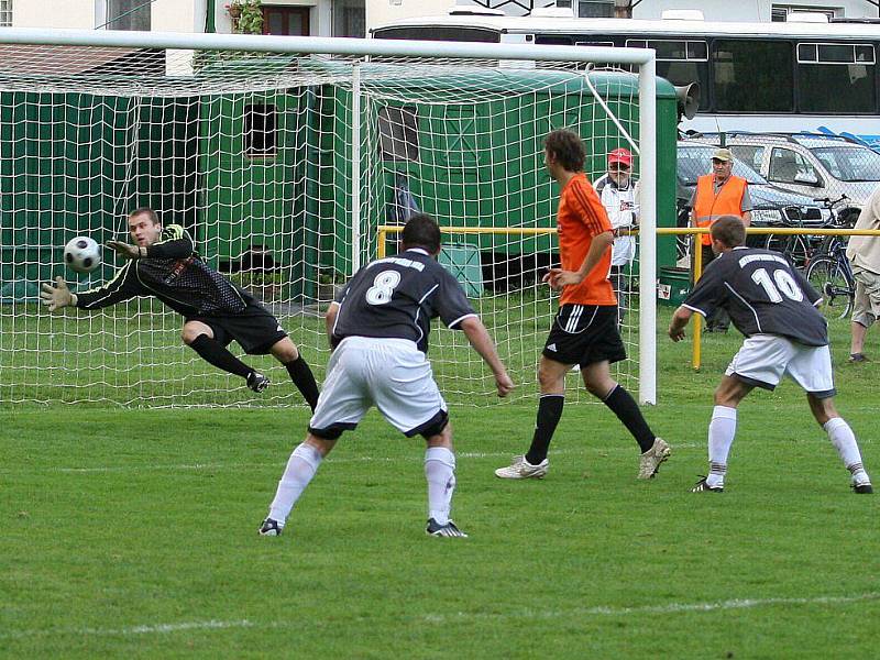 Oskava versus Kozlovice (oranžové dresy)