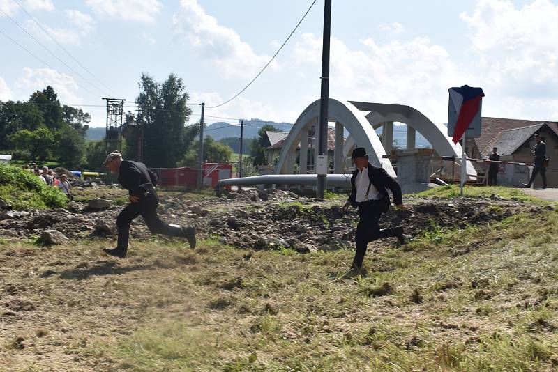 Bojová ukázka událostí začátku druhé světové války na Jesenicku.