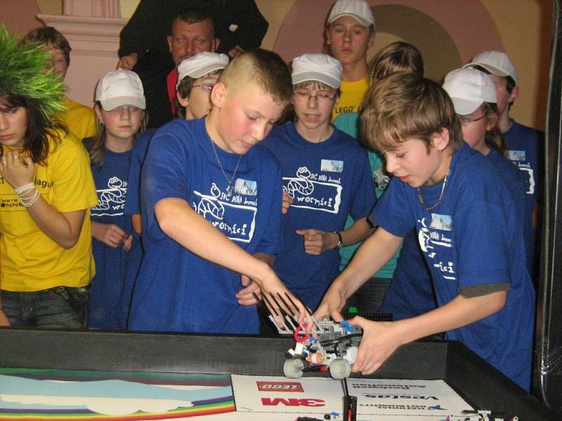 Mistrovství České republiky v soutěži First Lego League 2008.