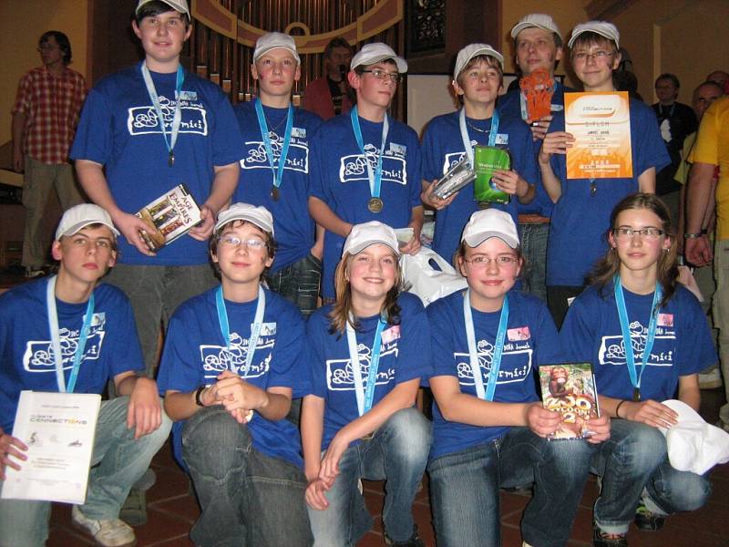 Mistrovství České republiky v soutěži First Lego League 2008.