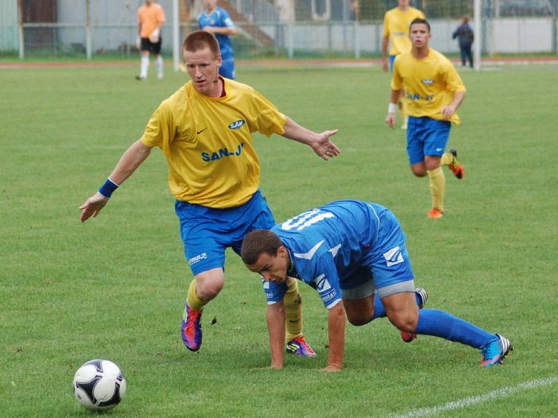 Přerov versus Šumperk (žluté dresy).