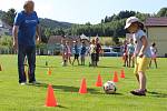 Dvě stovky dětí se zúčastnily akce s názvem Můj první gól. Měly zde možnost poznat nejen fotbal, ale i další sporty.