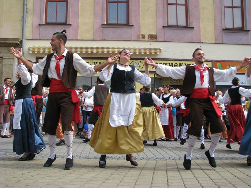 Mezinárodní folklorní festival v Šumperku. Ilustrační foto