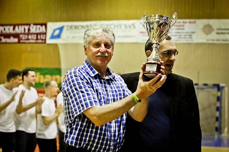 Zápas vítězů II. ligy ve futsalu: Gardenline Litoměřice - AC Gamaspol Jeseník 5:7, 15. dubna 2016.