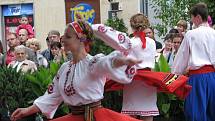 Snímky ze zahájení folklorního festivalu v Šumperku