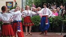 Snímky ze zahájení folklorního festivalu v Šumperku