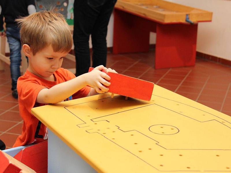 Nově otevřená herna v šumperském muzeu.