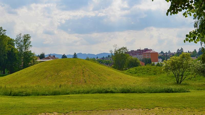 Park Knížecí sady po dokončení první etapy.