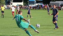 Fotbalový pohár: Mikulovice versus Sigma Olomouc.