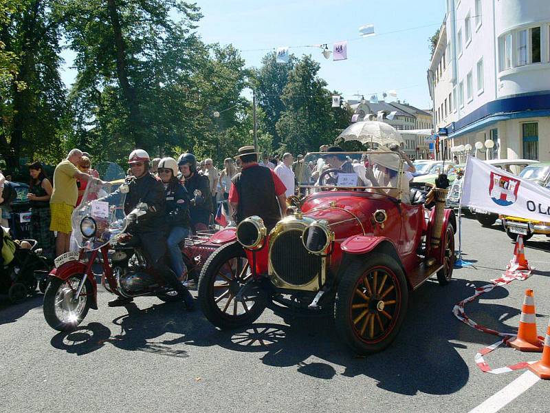 Šumperský Oldtimer Festival v sobotu 20. srpna