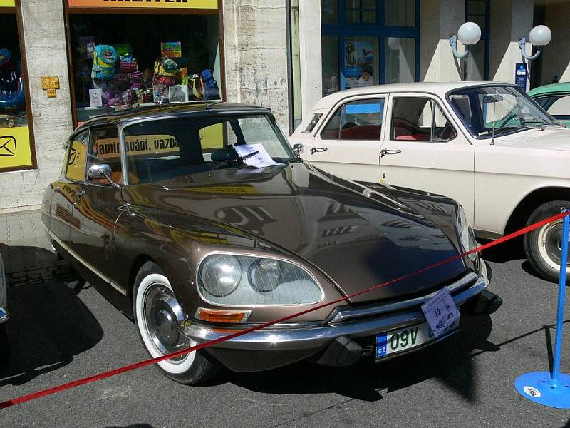 Šumperský Oldtimer Festival v sobotu 20. srpna