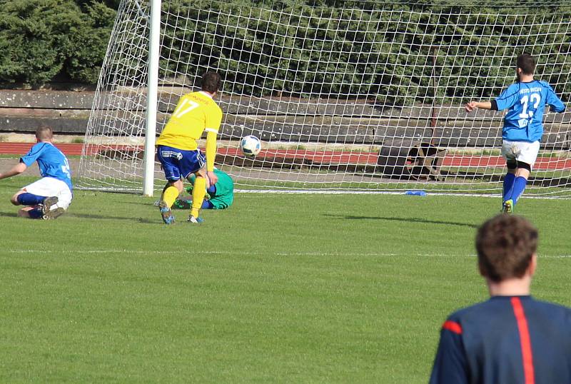 Šumperští fotbalisté na jaře poprvé přišli o body, doma remizovali s Břeclaví 1:1.