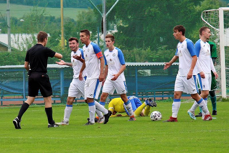 Fotbalisté Šumperku porazili v krajském derby Přerov