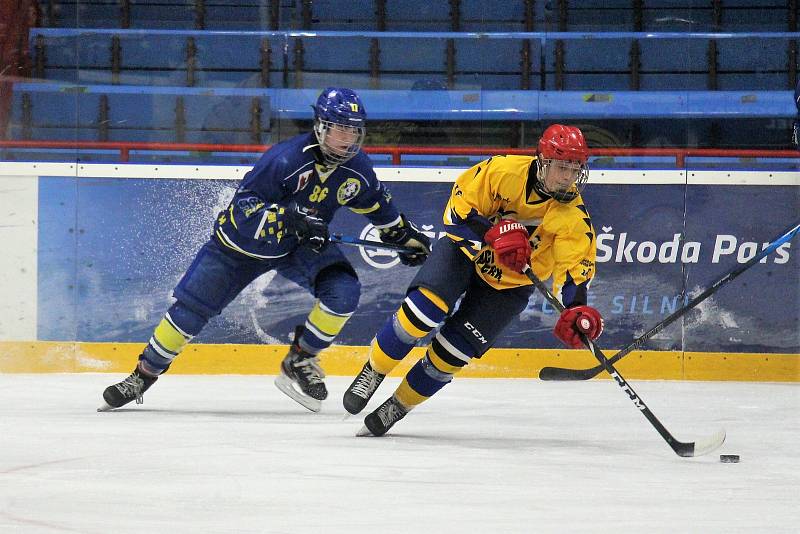 Středeční krajské derby mezi juniory Šumperku a Přerova