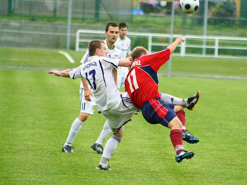 Mohelnice versus Mikulovice (červené dresy)