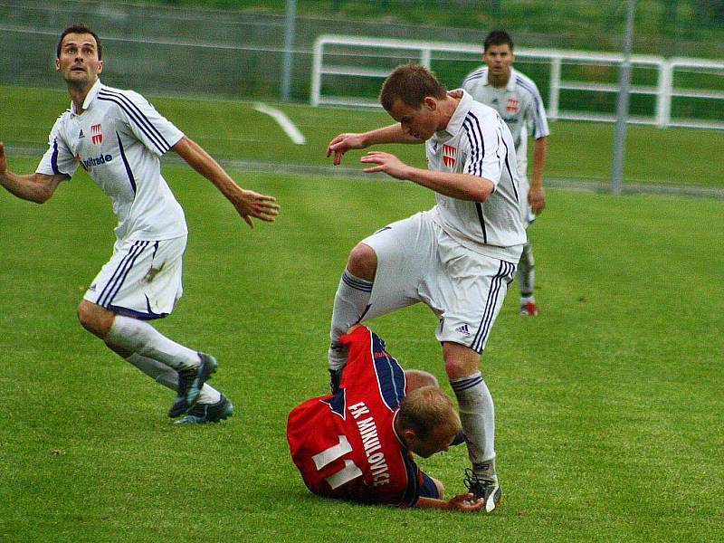 Mohelnice versus Mikulovice (červené dresy)