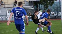 V divizním krajském derby se radují fotbalisté Šumperku, doma těsně porazili 1. HFK Olomouc.