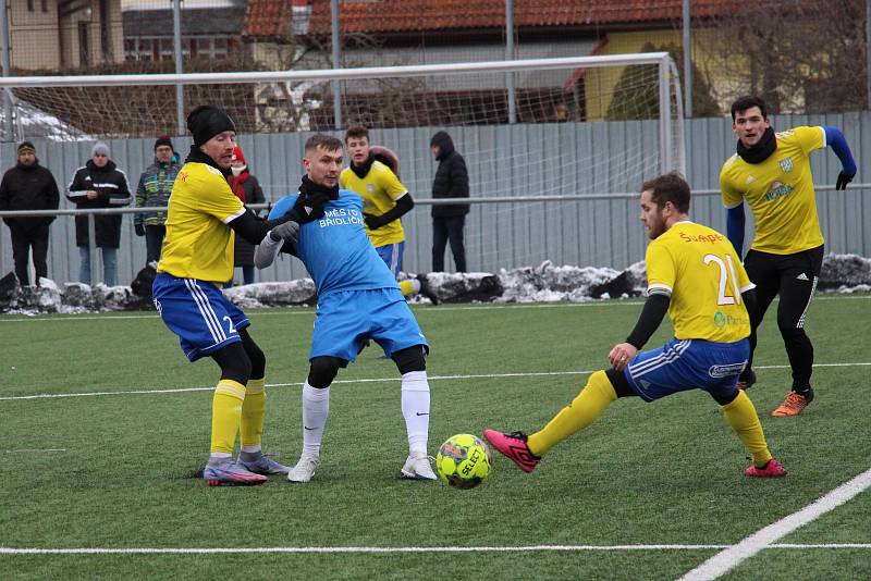 Fotbalisté Šumperku v přípravě rozstříleli Břidličnou.