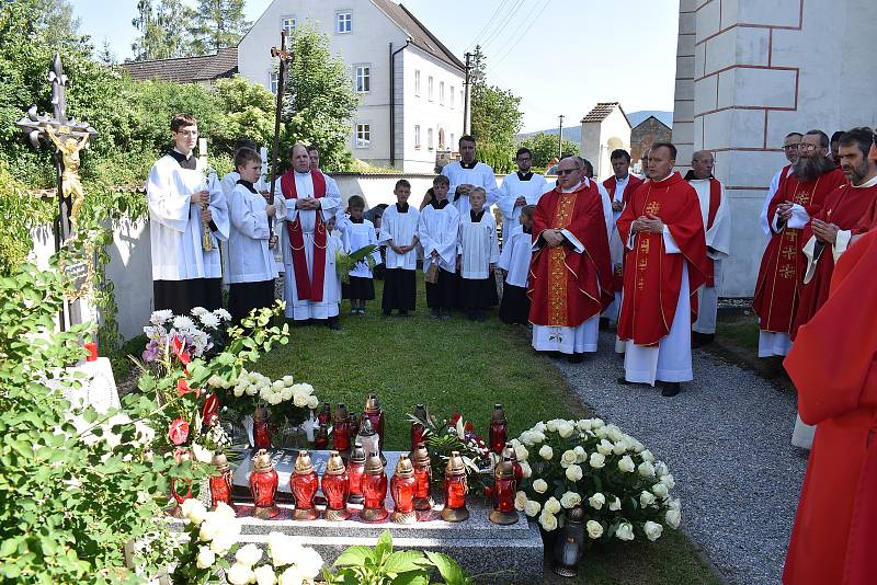 Děkovná bohoslužba za blahořečení řeholnice Marie Paschalis Jahnové v sobotu 18. června v Sobotíně.