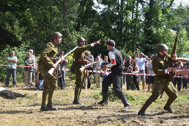 Bojová ukázka událostí začátku druhé světové války na Jesenicku.