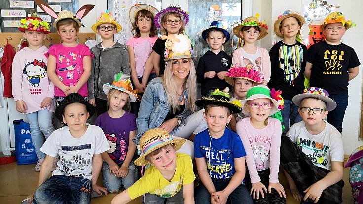 Velikonoční kloboukový den na základní škole Školská v Zábřehu
