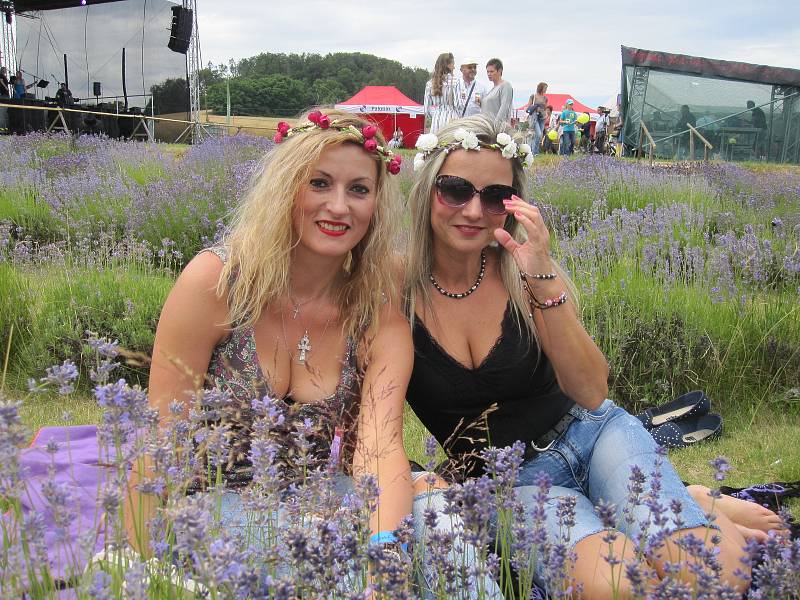 Levandulí vonící festival obsadil pole nad Bezděkovem již potřetí a opět se na něm vystřídaly tisíce lidí.