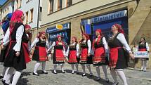 Roztančená ulice – jeden z programů XXII. Mezinárodního folklórního festivalu v Šumperku.