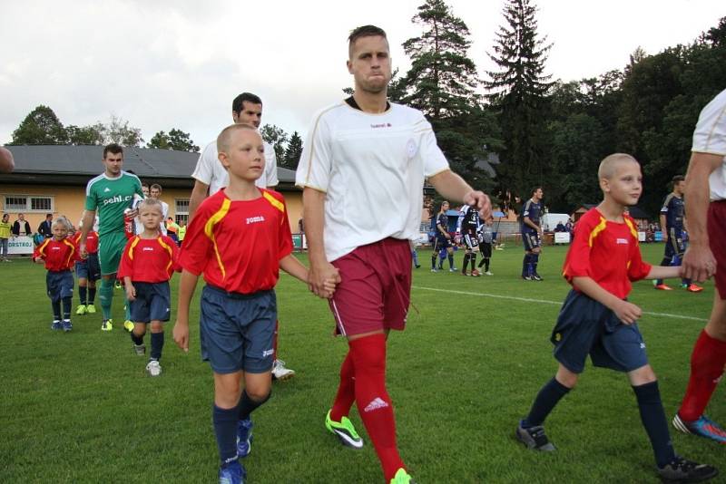 Fotbalový pohár: Mikulovice versus Sigma Olomouc.