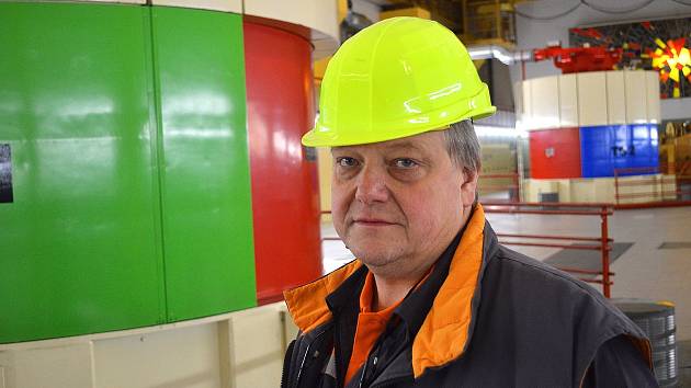Ludvík Štrobl, nový vedoucí provozu přečerpávací vodní elektrárny Dlouhé stráně.