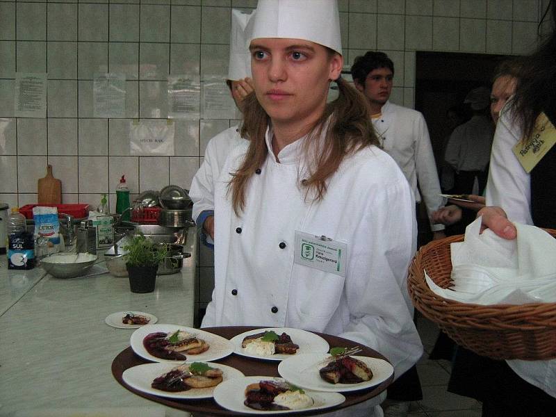Gastronomická exhibice v polském Opole, které se zúčastnili také učni Potravinářského učiliště Jeseník