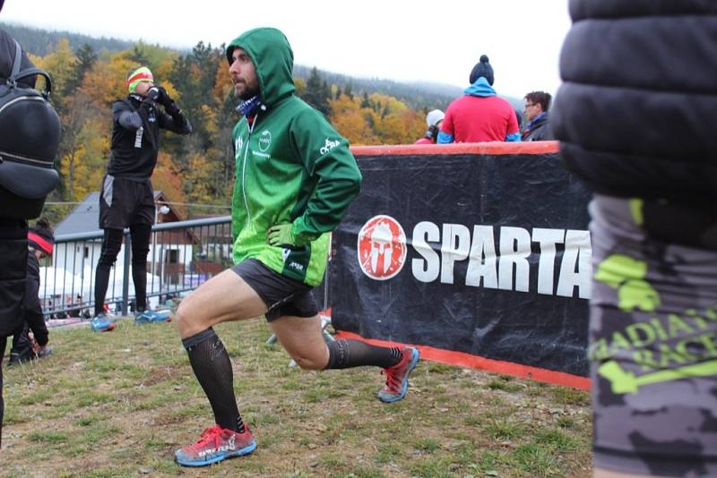 Extrémní překážkový závod Spartan Race na Dolní Moravě.