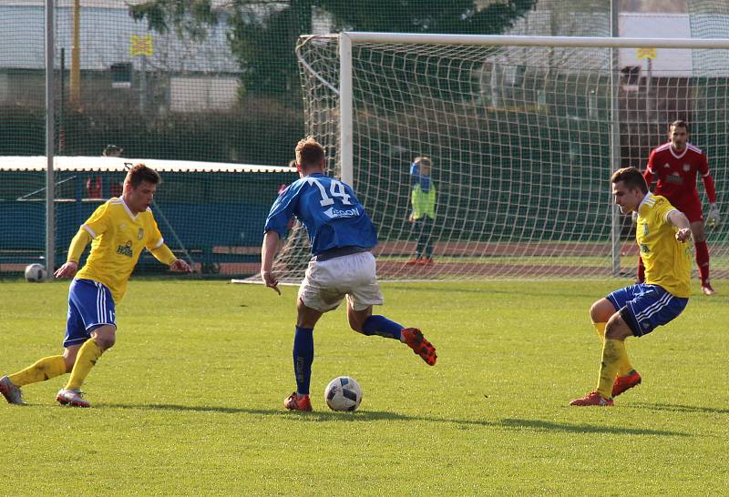 Šumperští fotbalisté na jaře poprvé přišli o body, doma remizovali s Břeclaví 1:1.