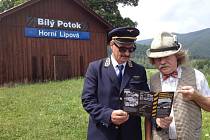 Štáb České televize navštívil železniční trať v Jeseníkách, kde sloužil komixový hrdina Alois Nebel.