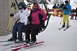 Zahájení lyžařské sezony v areálu v Branné. 2. prosince 2023.